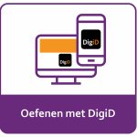 Oefenen met DigiD, logo