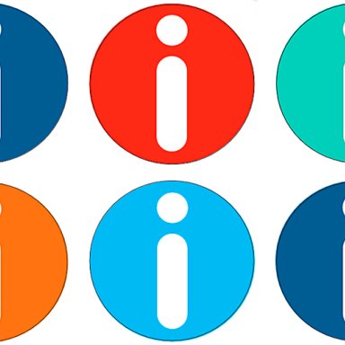 Gekleurde IDO-logo's