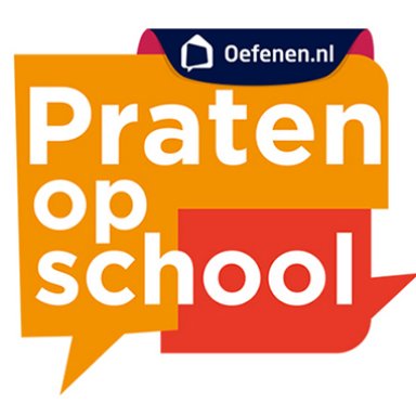 Praten op school - logo