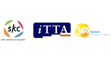 Logo's SKC, ITTA, JES Rijnland